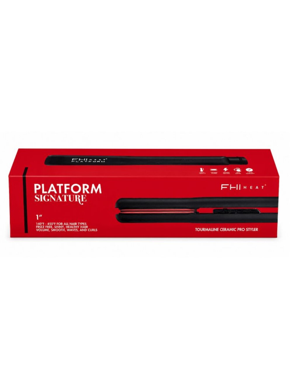 FHI Heat Platform Signature 1" Tourmaline Ceramic Professional Styling Iron